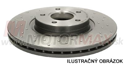 288 mm športový kotúč Brembo Xtra (predný)