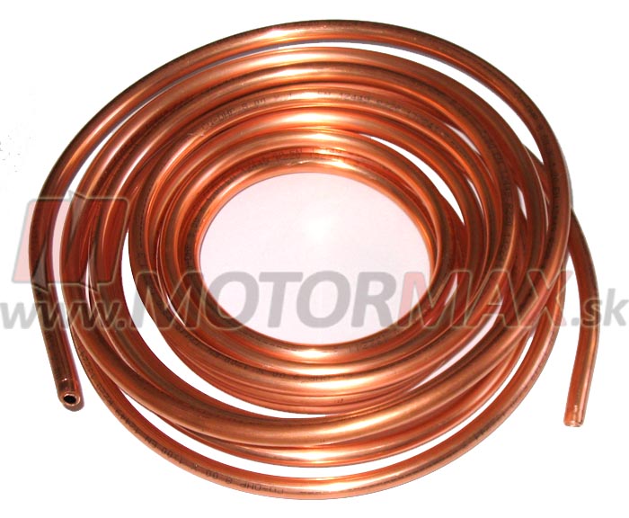 Medená trubka - priemer 4.75 mm, dĺžka 25 m