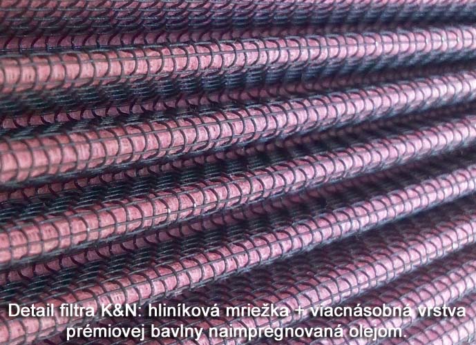 Športový filter K&N - Mercedes OE A6540940004 