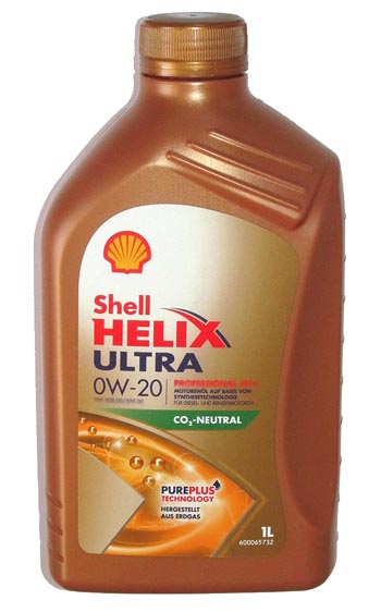 SHELL Helix Ultra ECT C5 0W-20, 1L