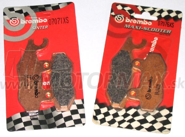 Sada brzdových doštičiek Brembo - Suzuki Burgman (2007-...)