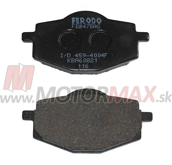 Brzdové doštičky Ferodo FDB475 AG - Yamaha DT/TT/XC/XT
