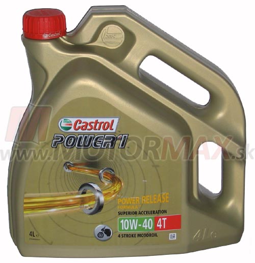 Castrol Power 1 10W-40 4T, 4L