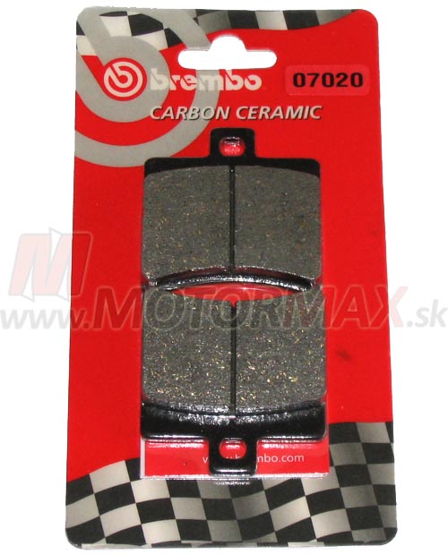 Brzdové doštičky BREMBO 07020