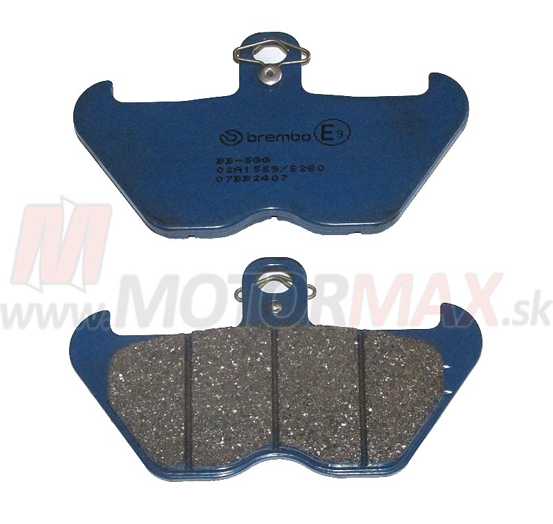 Brzdové doštičky BREMBO 07BB24 - BMW K1200, R850, R1100, R1150, R1200