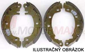 Čeľuste ručnej brzdy (170 mm) Accord VII, CR-V II, FR-V, Legend, Stream, ...