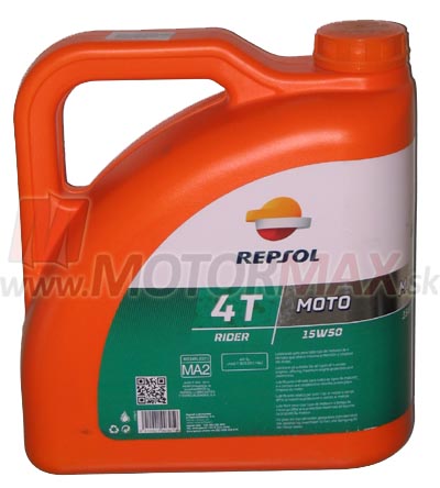 Repsol Moto Rider 4T 15W-50, 4L