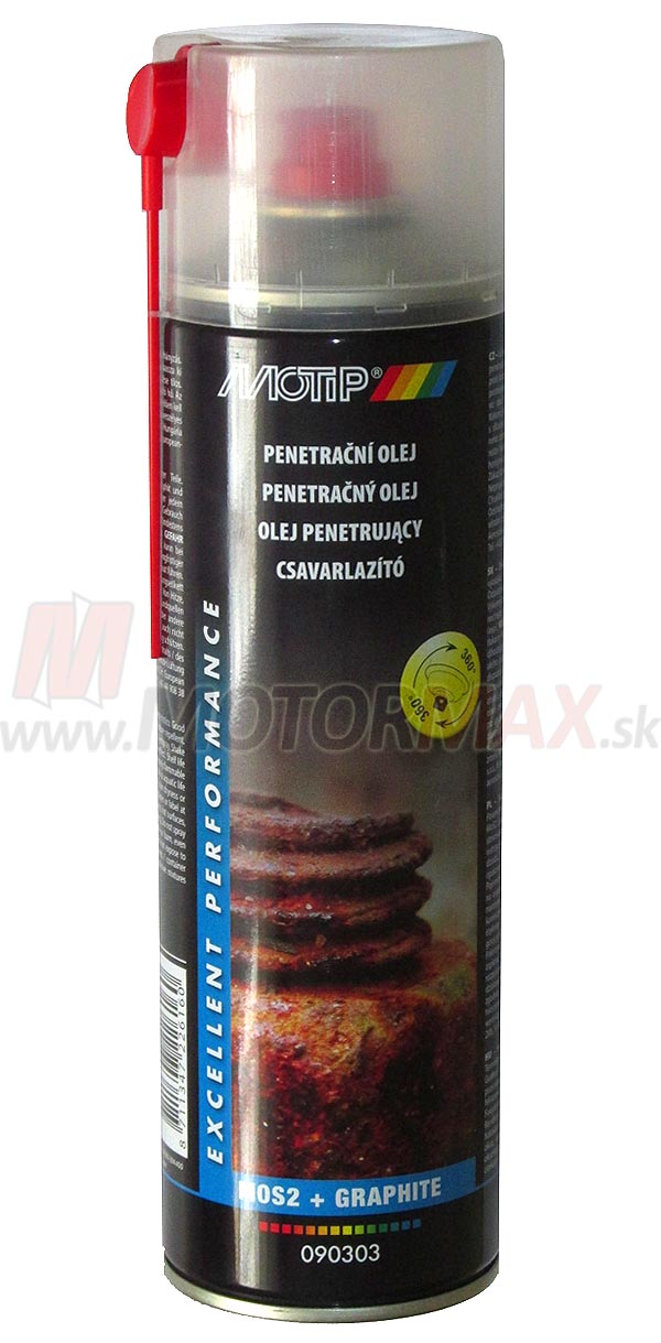 Penetračný olej s MoS2, 500 ml