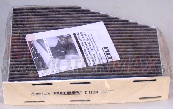 Peľový filter s aktívnym uhlíkom - Audi, Seat, Škoda, VW
