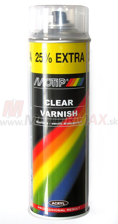 Motip ČÍRY LAK, 500 ml