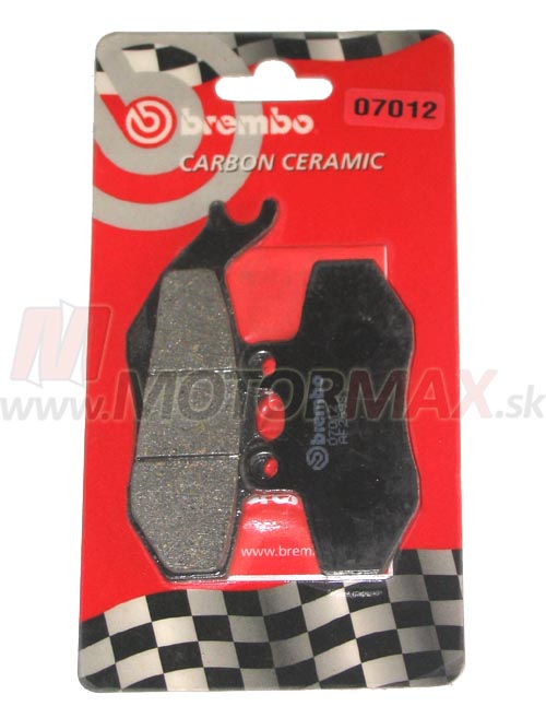 Brzdové doštičky BREMBO 07012