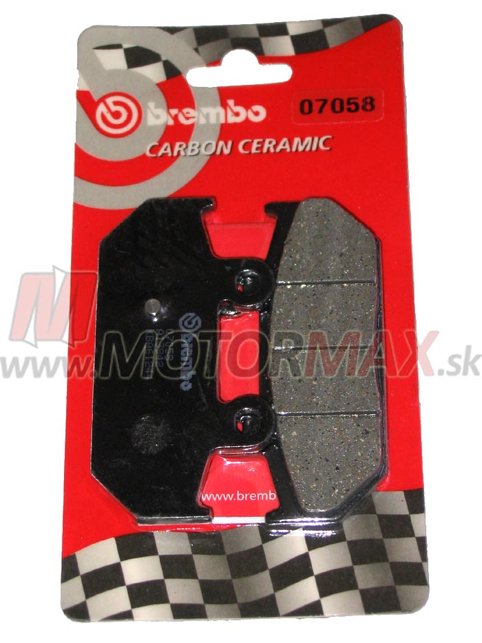 Brzdové doštičky BREMBO 07058 - Suzuki Burgman 400/650