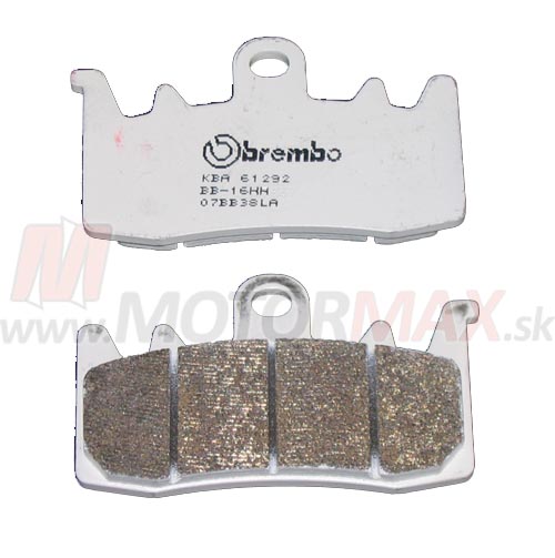 Brzdové doštičky BREMBO 07BB38 Sinter