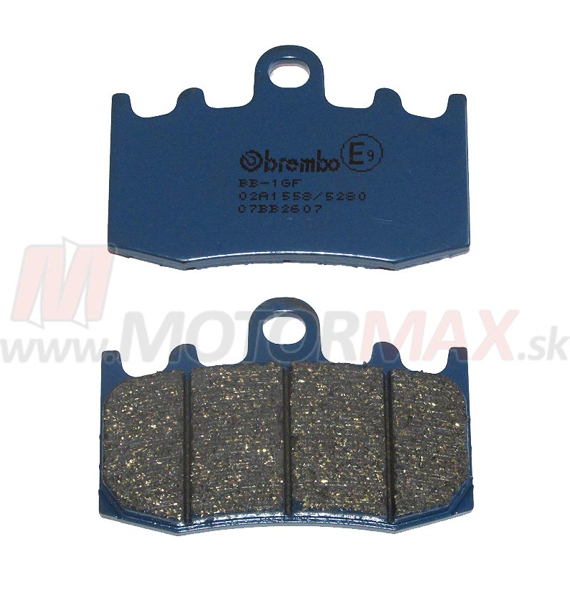 Brzdové doštičky BREMBO 07BB26 - BMW K1200, K1300, R1100, R1150, R1200, HP2, R850
