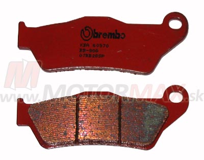 Brzdové doštičky BREMBO 07BB28 (zadné) BMW HP2/K/R