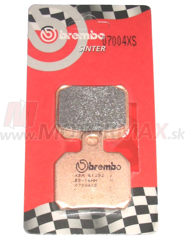 Brzdové doštičky BREMBO 07004XS
