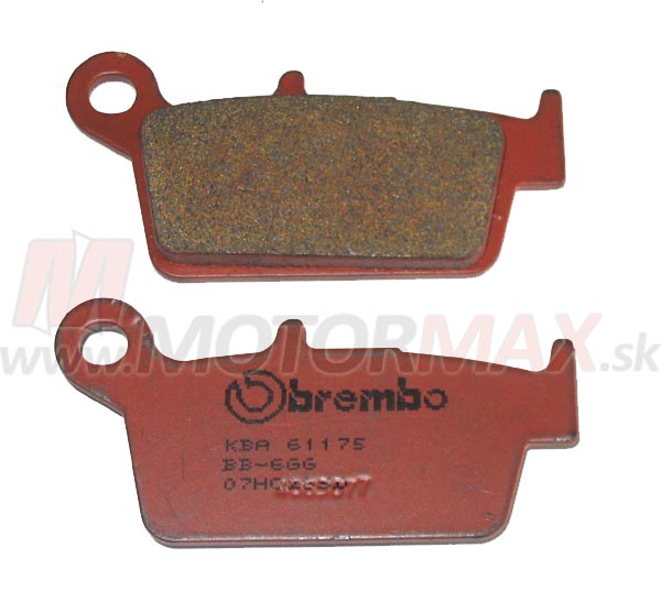 Brzdové doštičky BREMBO 07HO26