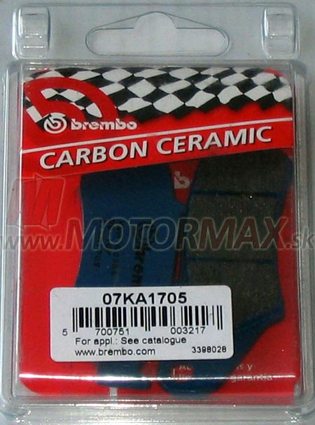 Brzdové doštičky BREMBO 07021