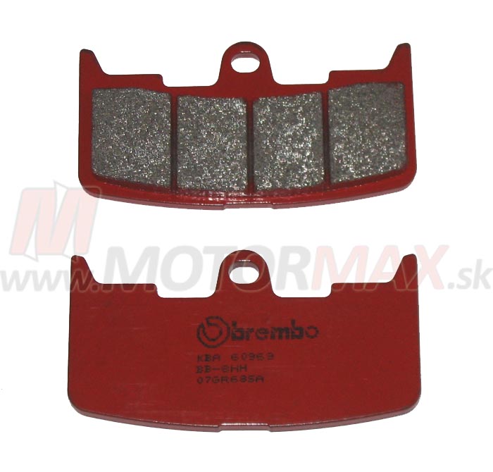 Brzdové doštičky BREMBO 07GR68.SA - Buell XB12, XB9