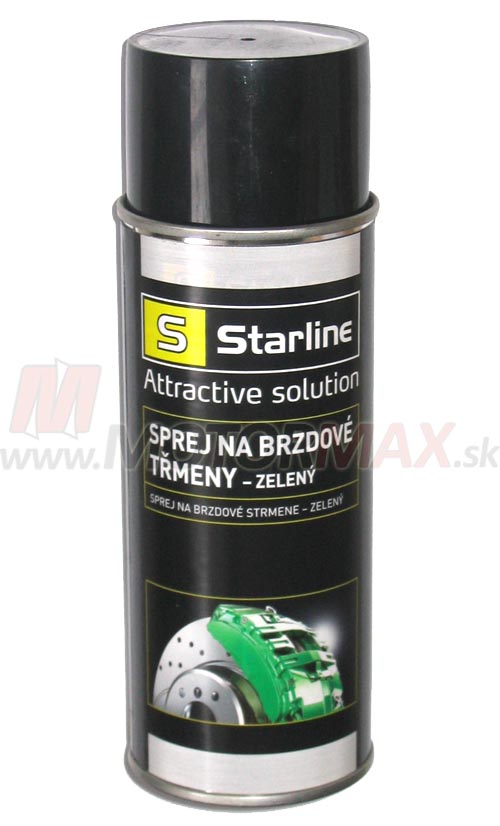Lak na brzdové strmene ZELENÝ 400 ml