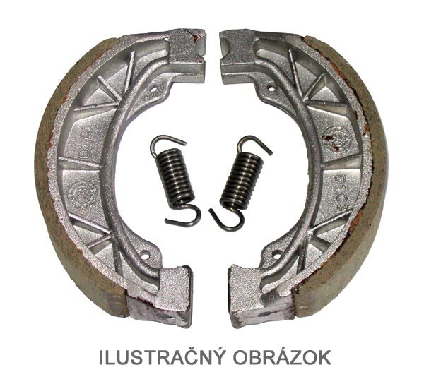 Brzdové čeľuste (160 x 35 mm) Jawa 125, 175, 250, 350