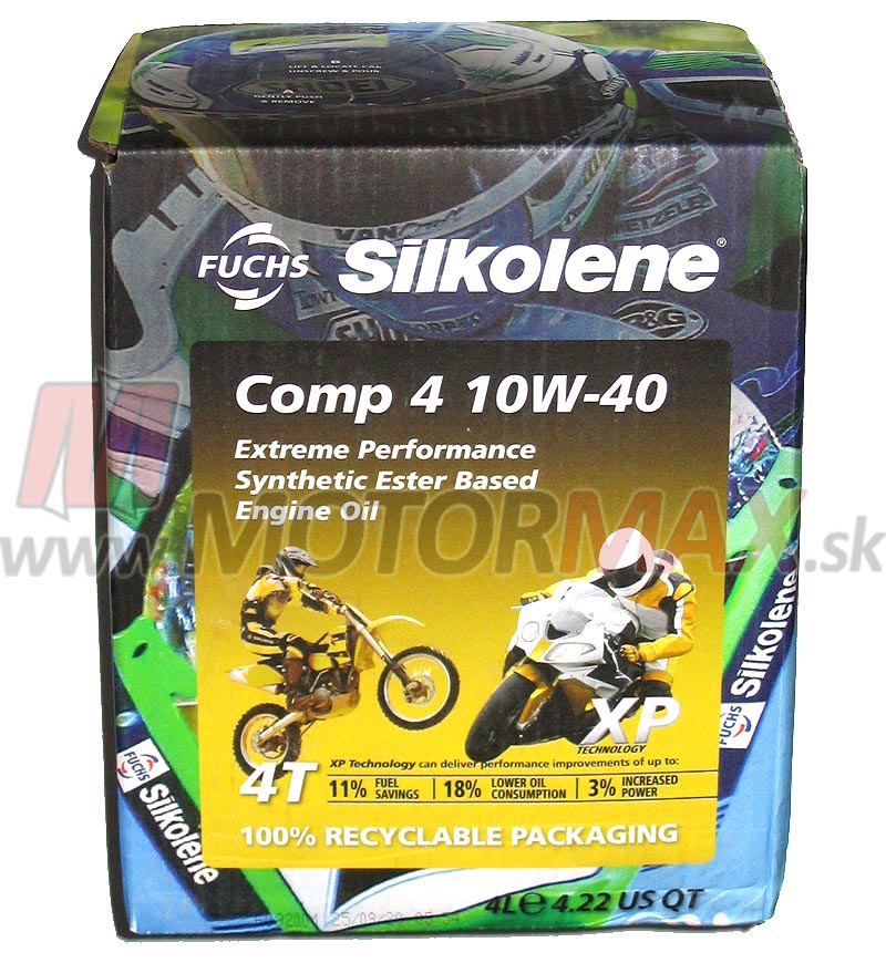 Silkolene Comp 4 10W-40 XP 4L