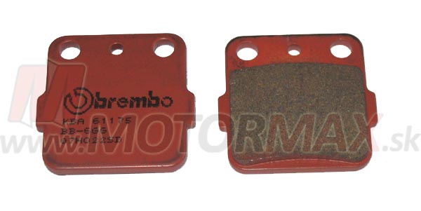 Brzdové doštičky Brembo 07GR77 - MT-125, YZF-R 125, Aprilia