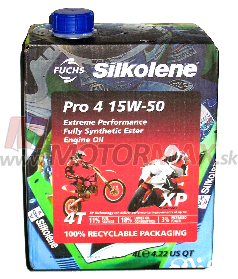 Silkolene Pro 4 15W-50 XP 4L
