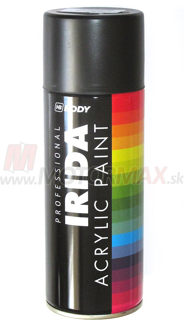 Sprej Čierny Polomatný RAL 9005 400 ml