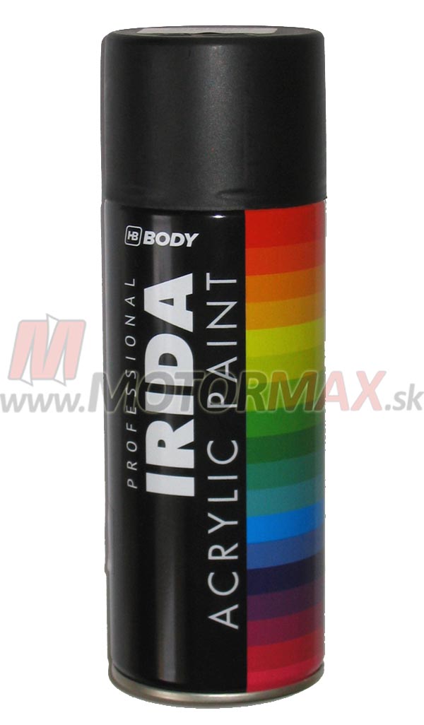 Sprej Čierny Matný RAL 9005 400 ml