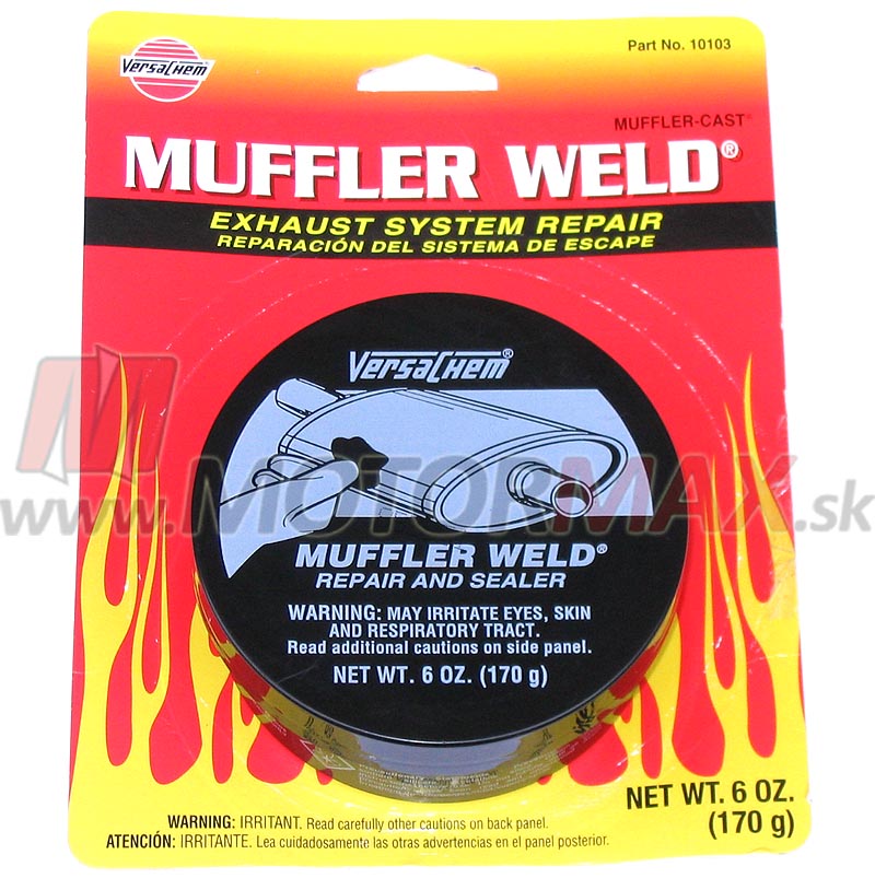 Tmel na opravu výfukov Versachem Muffler Weld