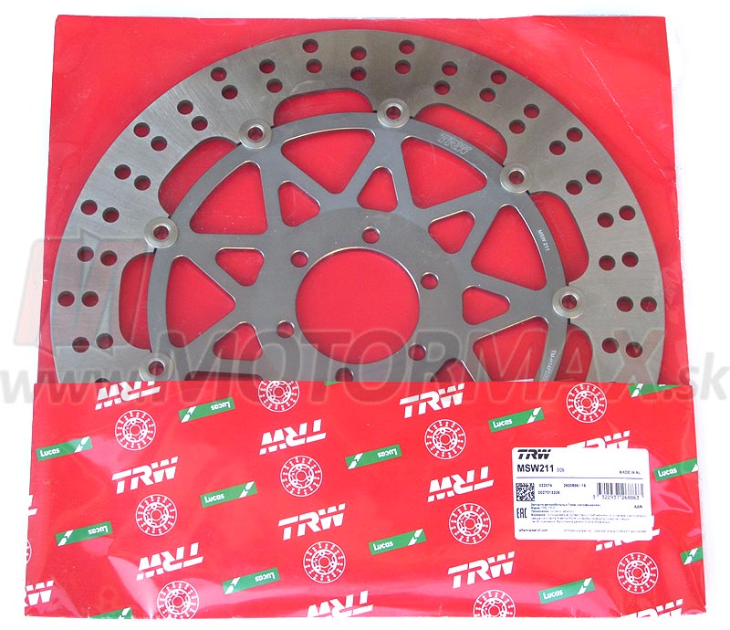 300 mm kotúč TRW - Z750, ZX-6R, ZZR, ZXR, ZR, ZL, GPZ, GTR, ZX12R