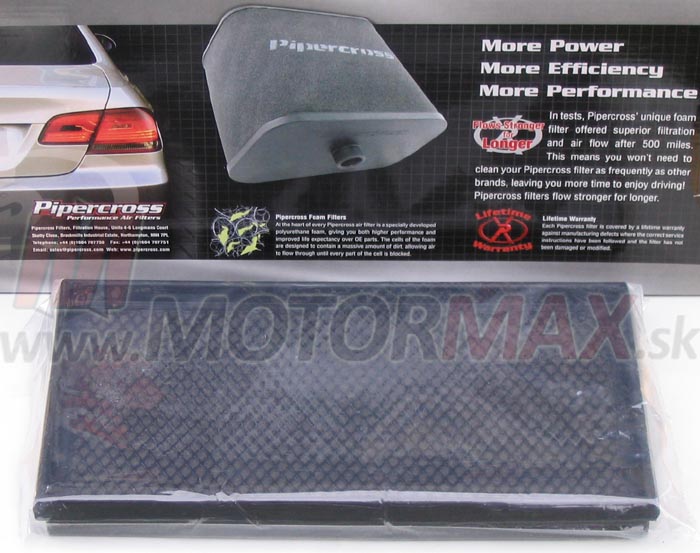 Športový filter Pipercross PP52 - A6, Corrado, Golf, Jetta, Passat