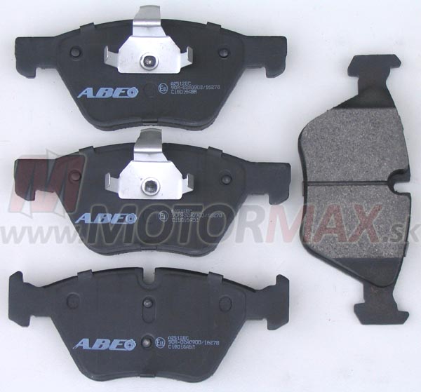 Brzdové doštičky (predné) BMW F10, F18, F07, F11, F13, F06, F12, F01/02/03/04 