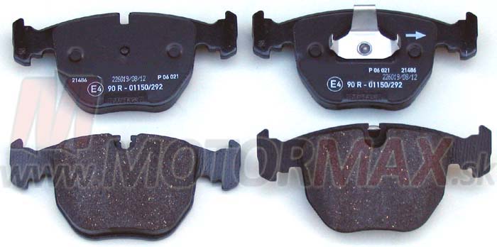 Brzdové doštičky - BMW 5 E39, BMW 740i E38, BMW X3 3.0sd/35d E83, BMW X5 E53