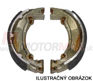Brzdové čeľuste 95 x 20 mm - Honda, Peugeot, PGO, Sym, Hercules