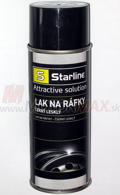 Lak na kolesá - ČIERNY LESKLÝ