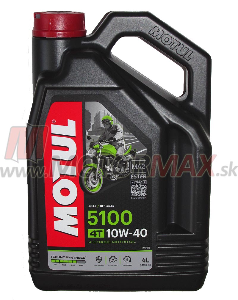 Motul 5100 4T 10W-40, 4L