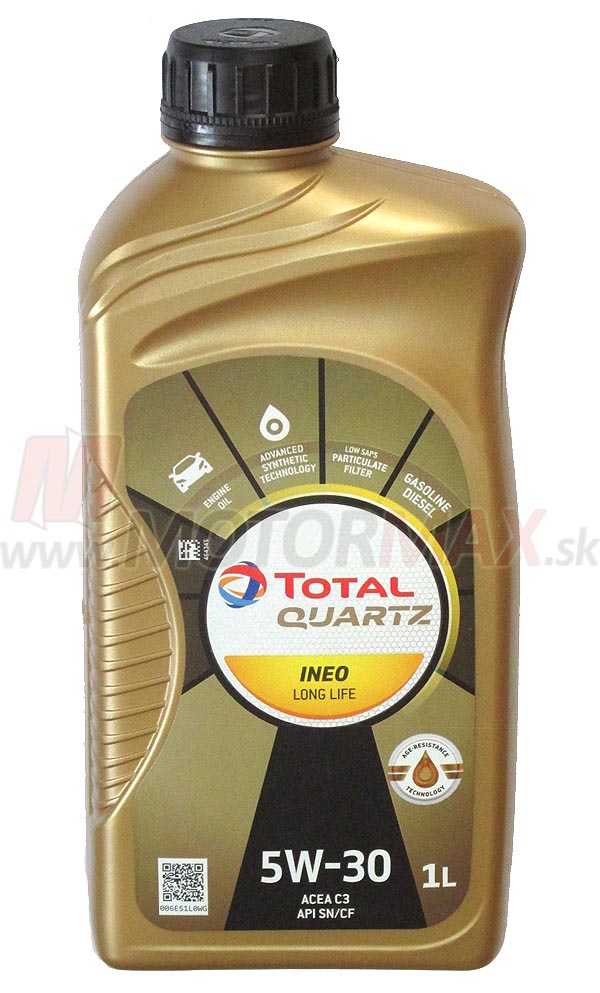 Total Quartz Ineo Long Life 5W-30, 1L