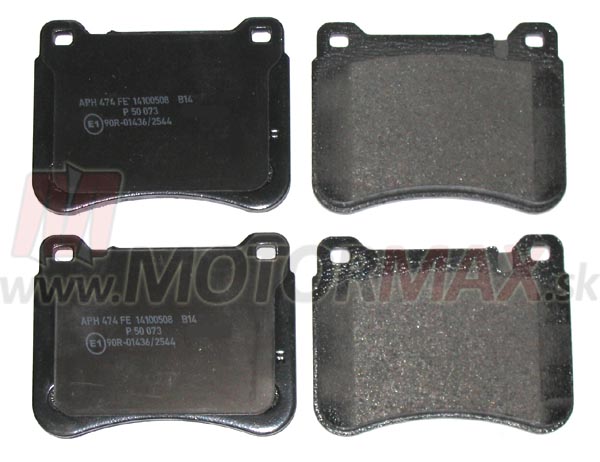 Brzdové doštičky - Lancer EVO 8/9, Megane III Coupe 2.0T, Volvo S60/V70 R2,5T
