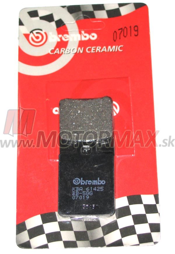 Brzdové doštičky BREMBO 07019 - Gilera, Piaggio, SYM, Peugeot