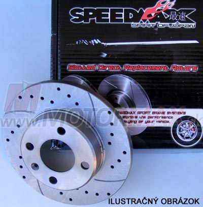 241 mm športový kotúč Speedmax - Alfa 145/146, Fiat, Lancia, Ford Ka