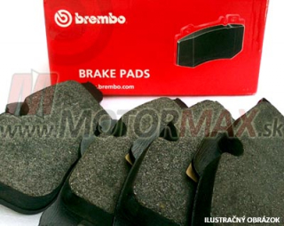 Brzdové doštičky Brembo P86 013 - Volvo 850/C70 I/S70 I/V70 I