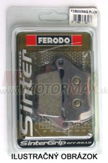 Brzdové doštičky Ferodo FDB2233 SG - Yamaha YFM (ľavé zadné)