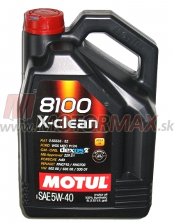 Motul 8100 X-clean C3 5W-40, 4L