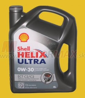 SHELL Helix Ultra ECT C2/C3 0W-30, 4L