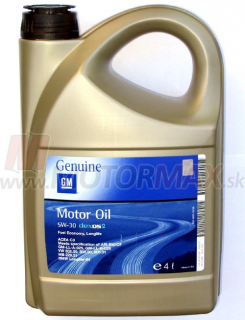 Olej GM 5W-30 Dexos 2, 4L