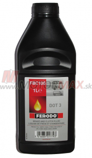 Brzdová kvapalina Ferodo DOT3 1L