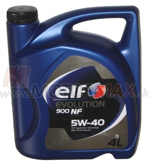 Olej ELF Evolution 900 NF 5W-40, 4L