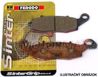 Brzdové doštičky Ferodo FDB2002 ST - HONDA CBR 1000 F-FP 1993-1999